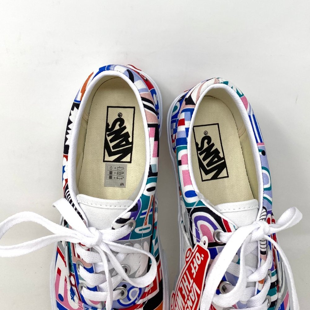 VANS Women Size VN0A5EFN5L8 ERA Custom Culture Multicolor Canvas Low Sneaker - Picture 6 of 10
